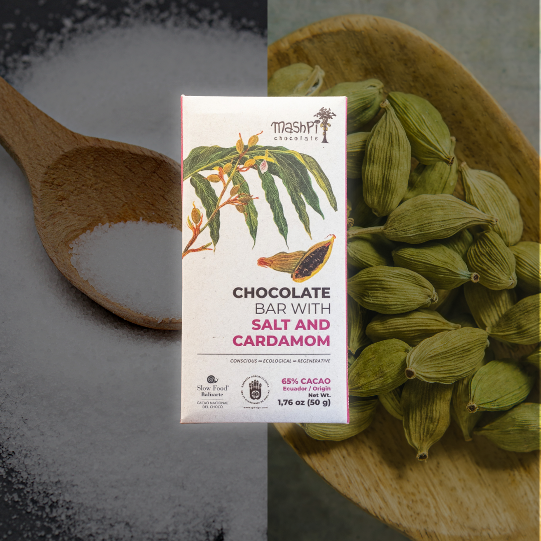Cardamom & Salt Chocolate bar