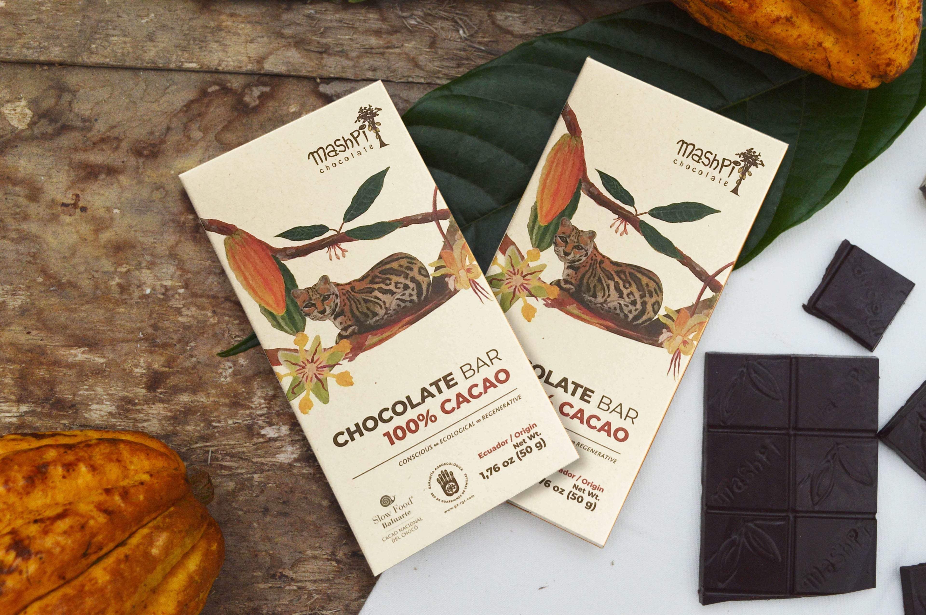 100% Chocolate Bar - Mashpi Chocolate