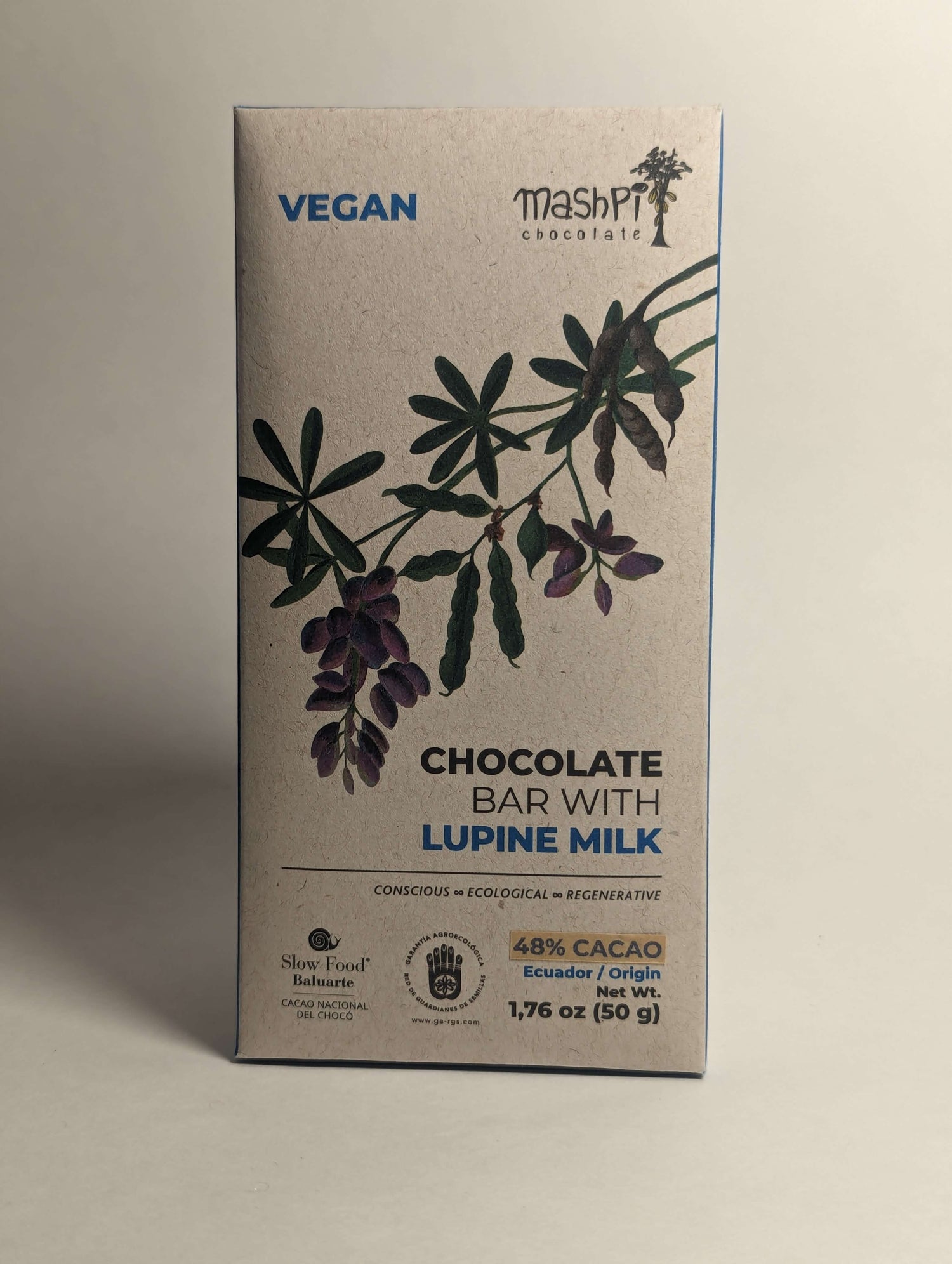 Lupine Chocolate Bar - Mashpi Chocolate
