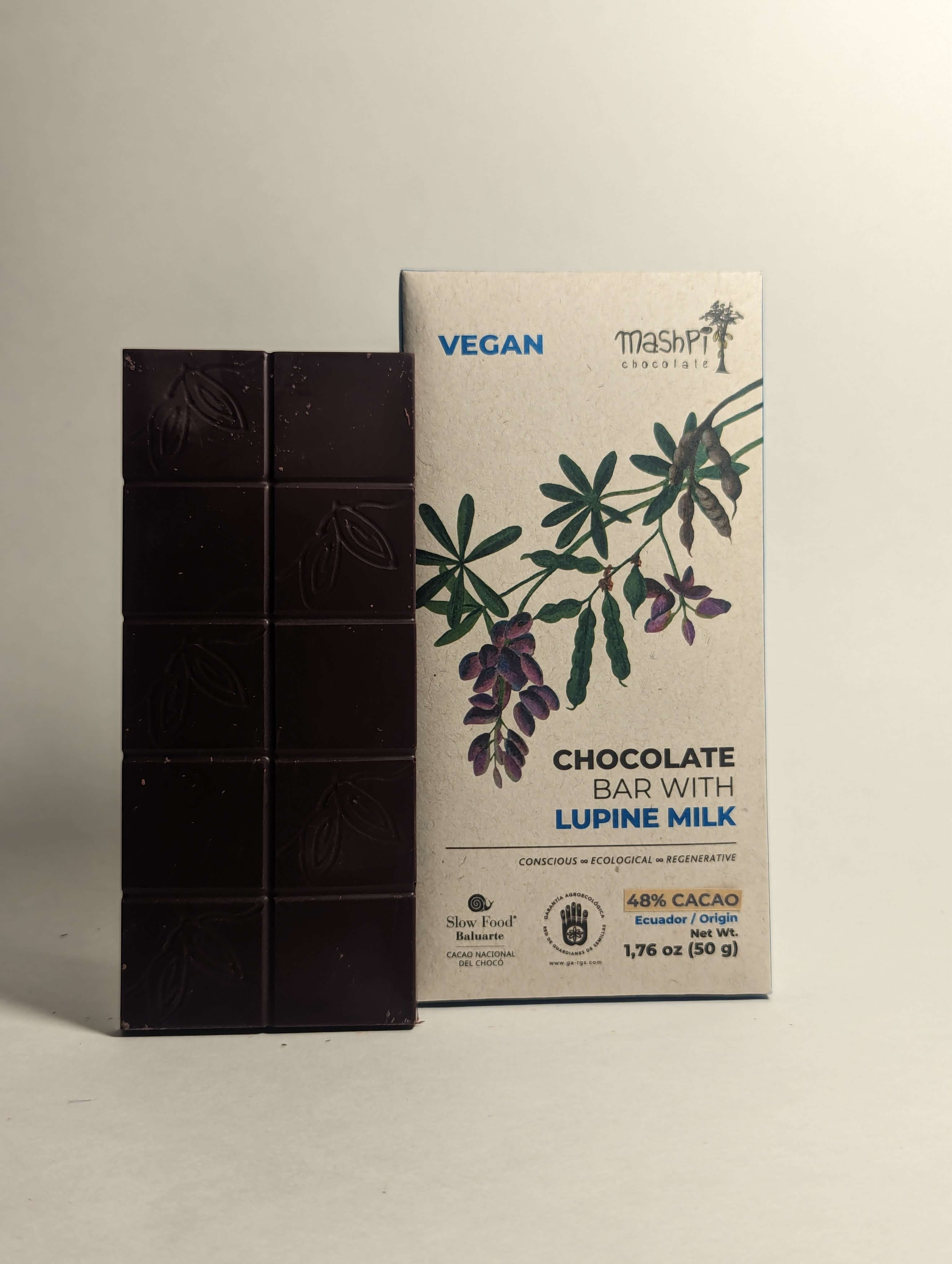 Lupine Chocolate Bar - Mashpi Chocolate