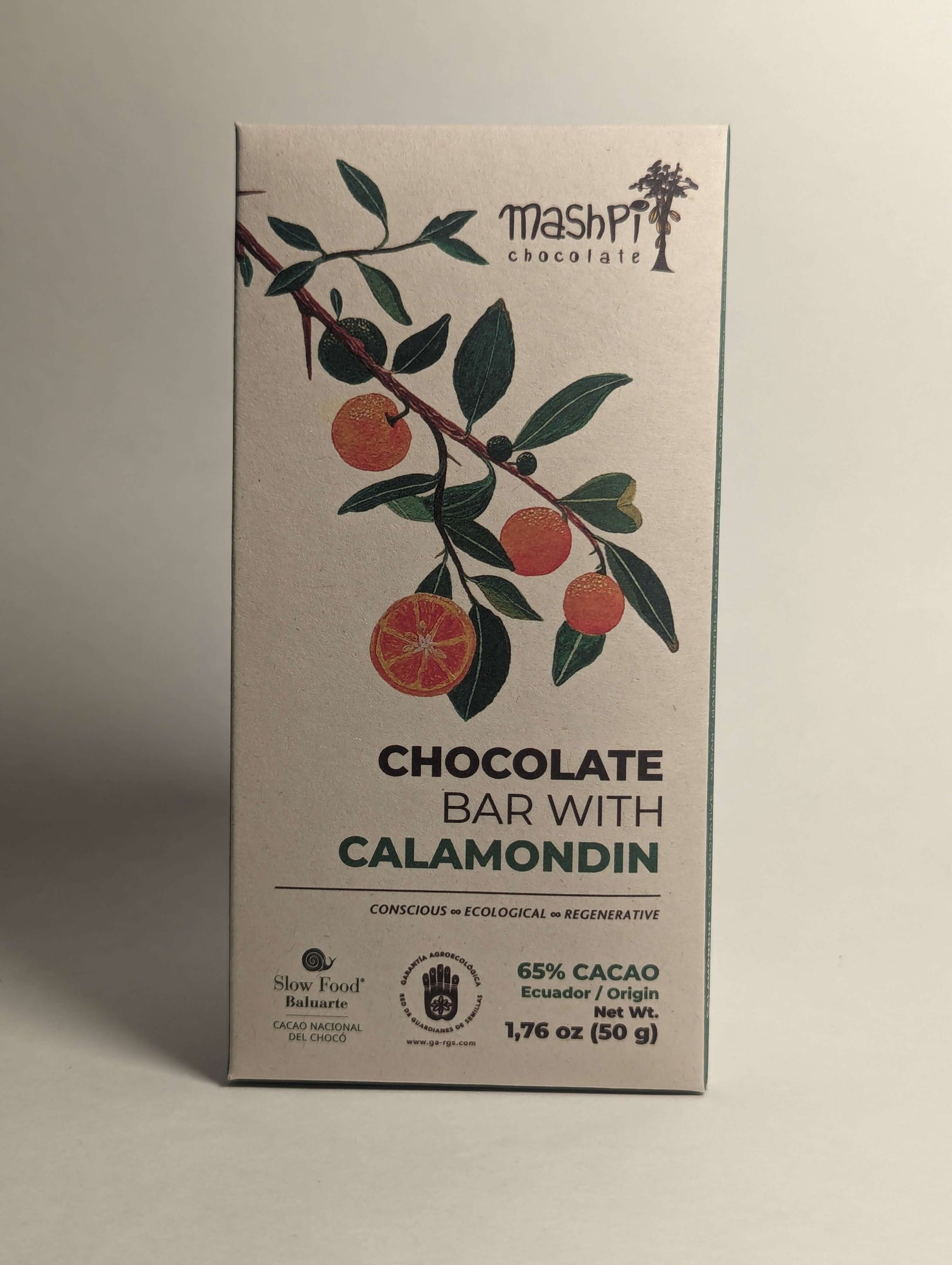 Calamondin Chocolate Bar - Mashpi Chocolate