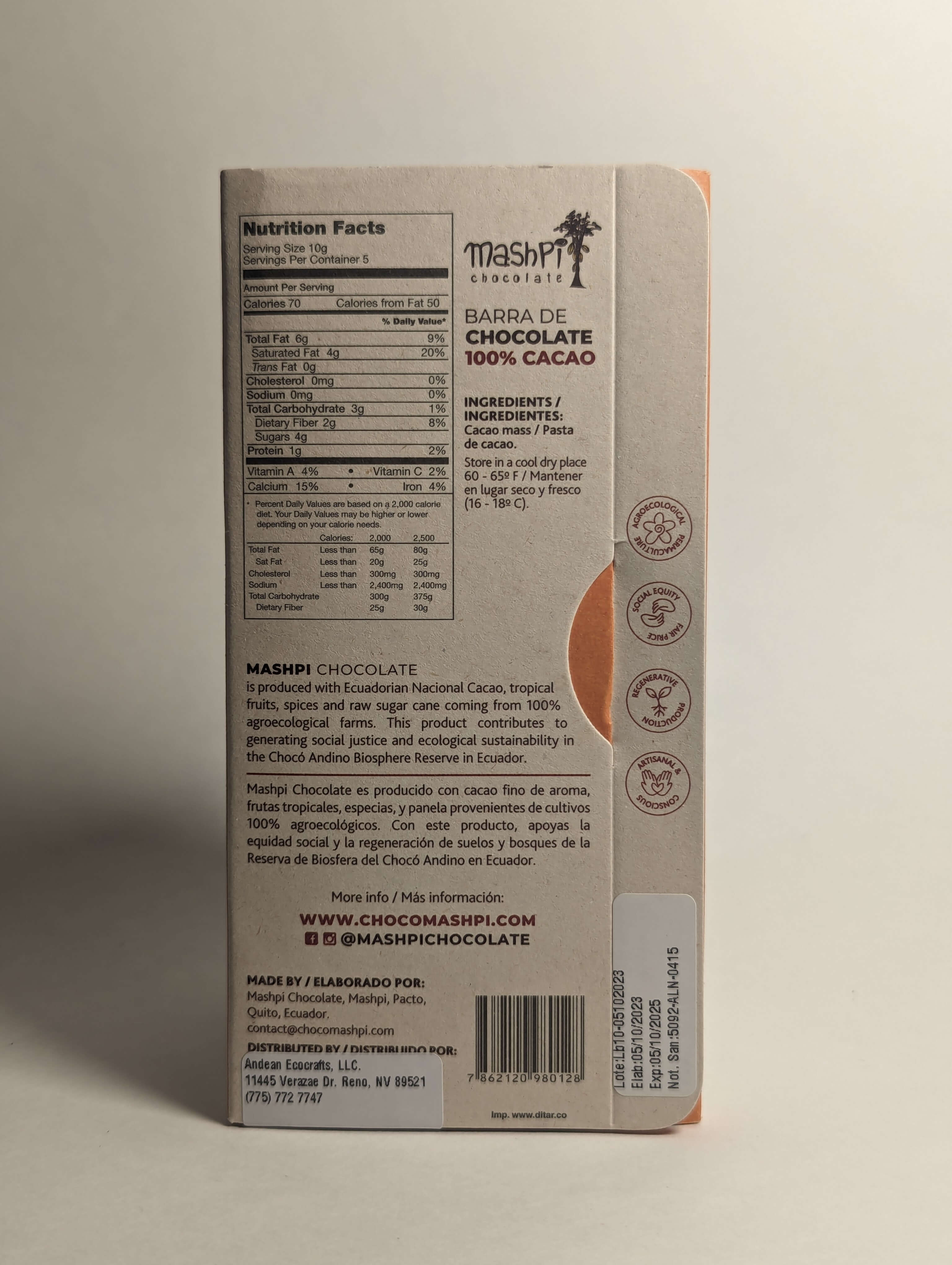 100% Chocolate-Bar-Mashpi-organic-Chocolate