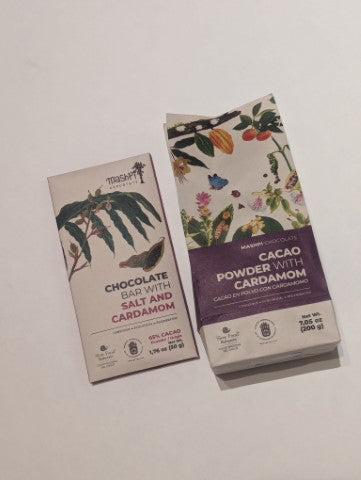 Cardamom & Salt Chocolate bar