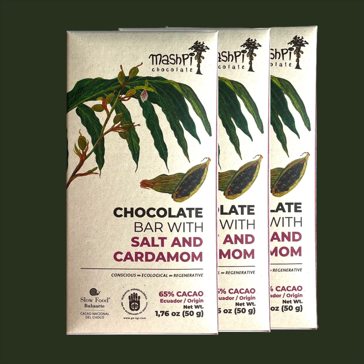 Cardamom & Salt Chocolate bar
