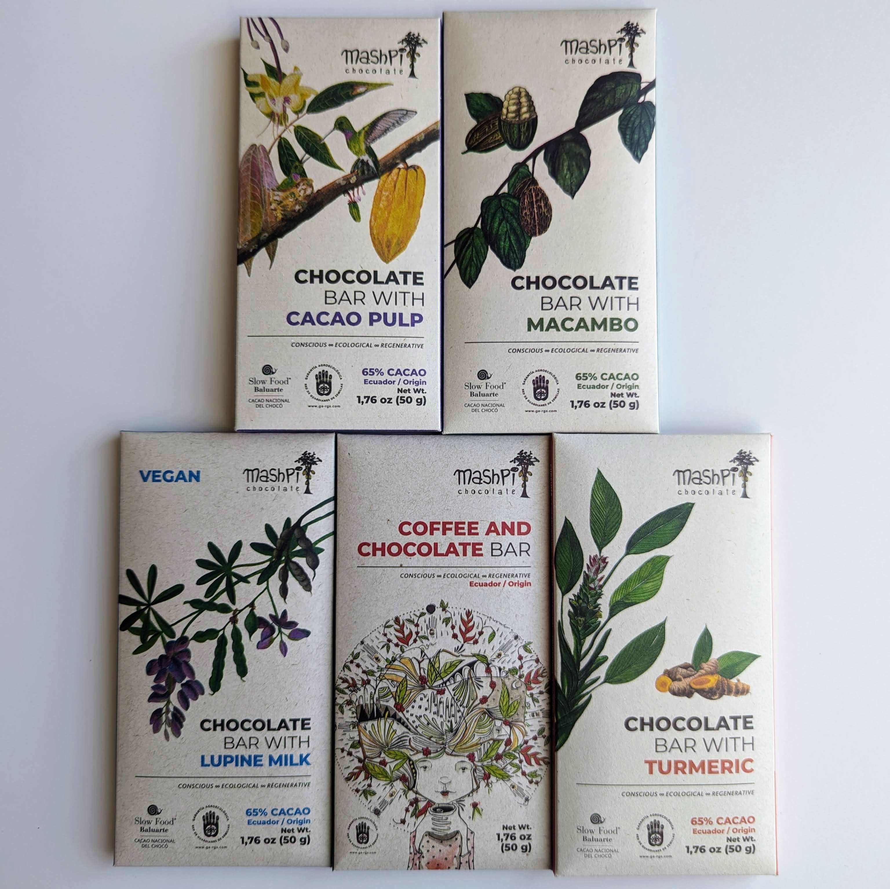 Gift bundle: Specialty bars - Mashpi Chocolate