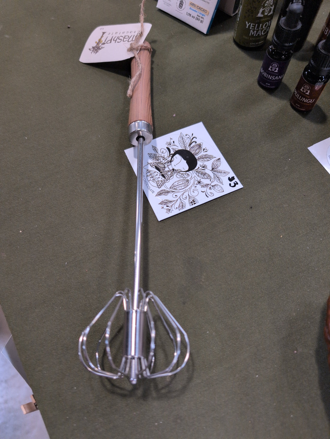 Whisks for Cacao Powder