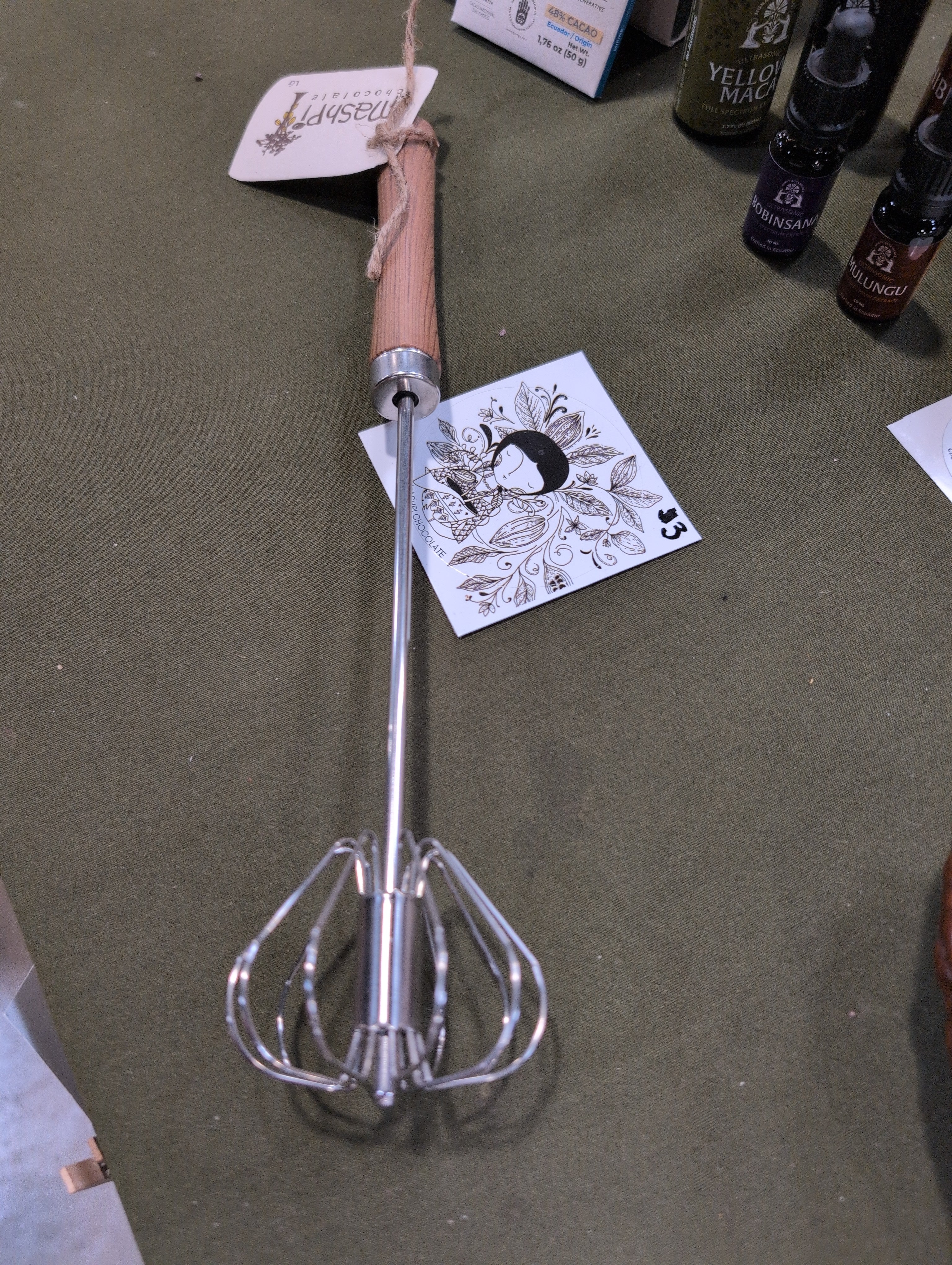 Whisks for Cacao Powder