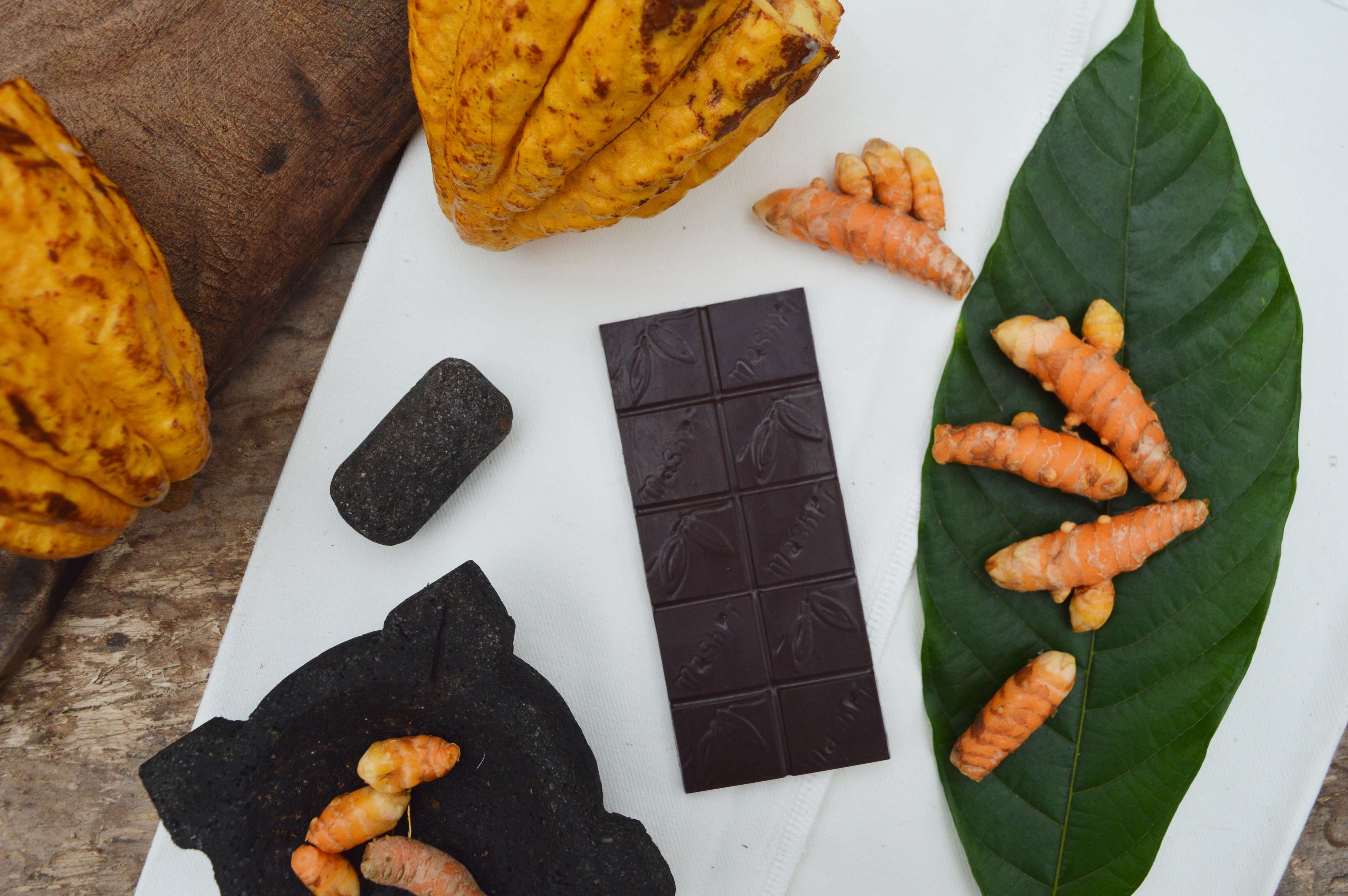 Turmeric Chocolate bar - Mashpi Chocolate