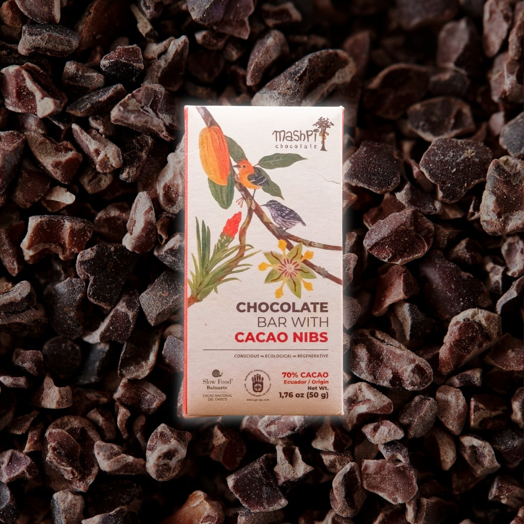 70% Nibs Chocolate Bar