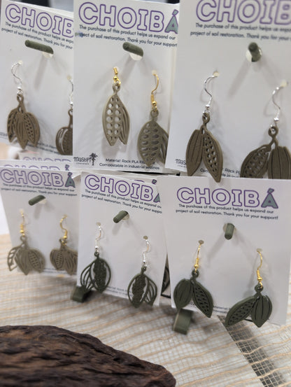 Cacao earrings variety