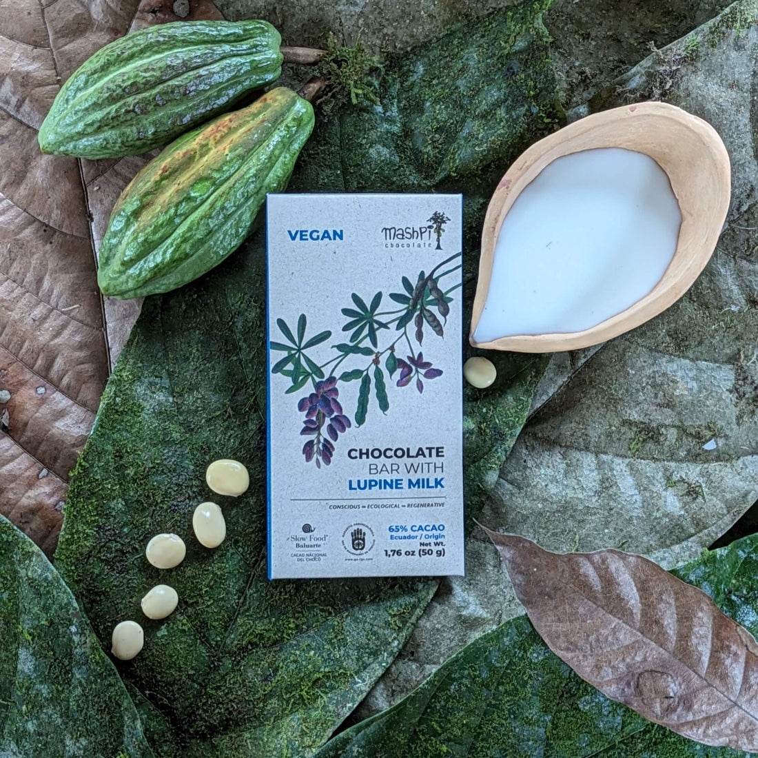 Lupine Chocolate Bar - Mashpi Chocolate