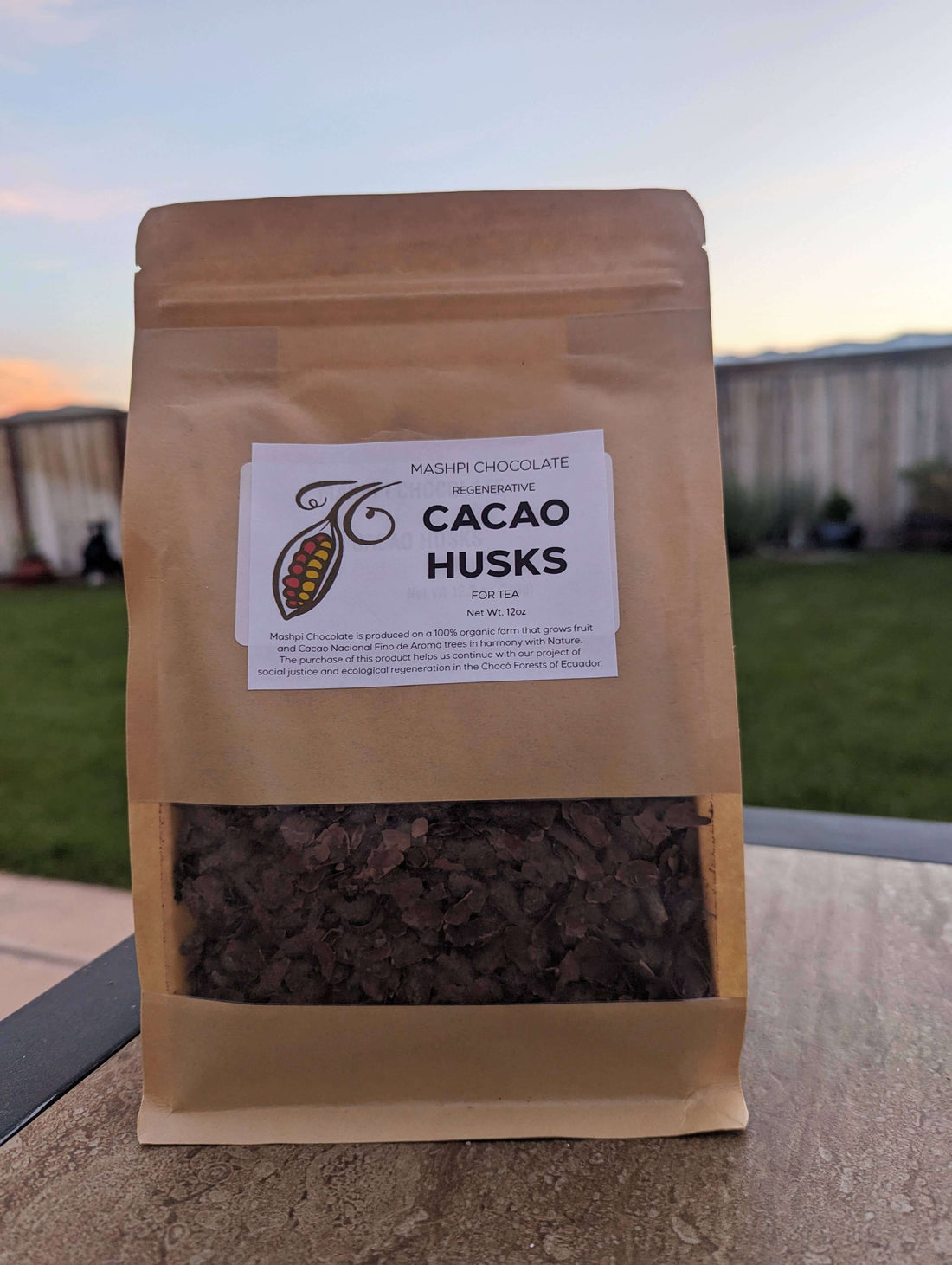 Cacao Husks for tea - Mashpi-Chocolate - Organic-chocolate
