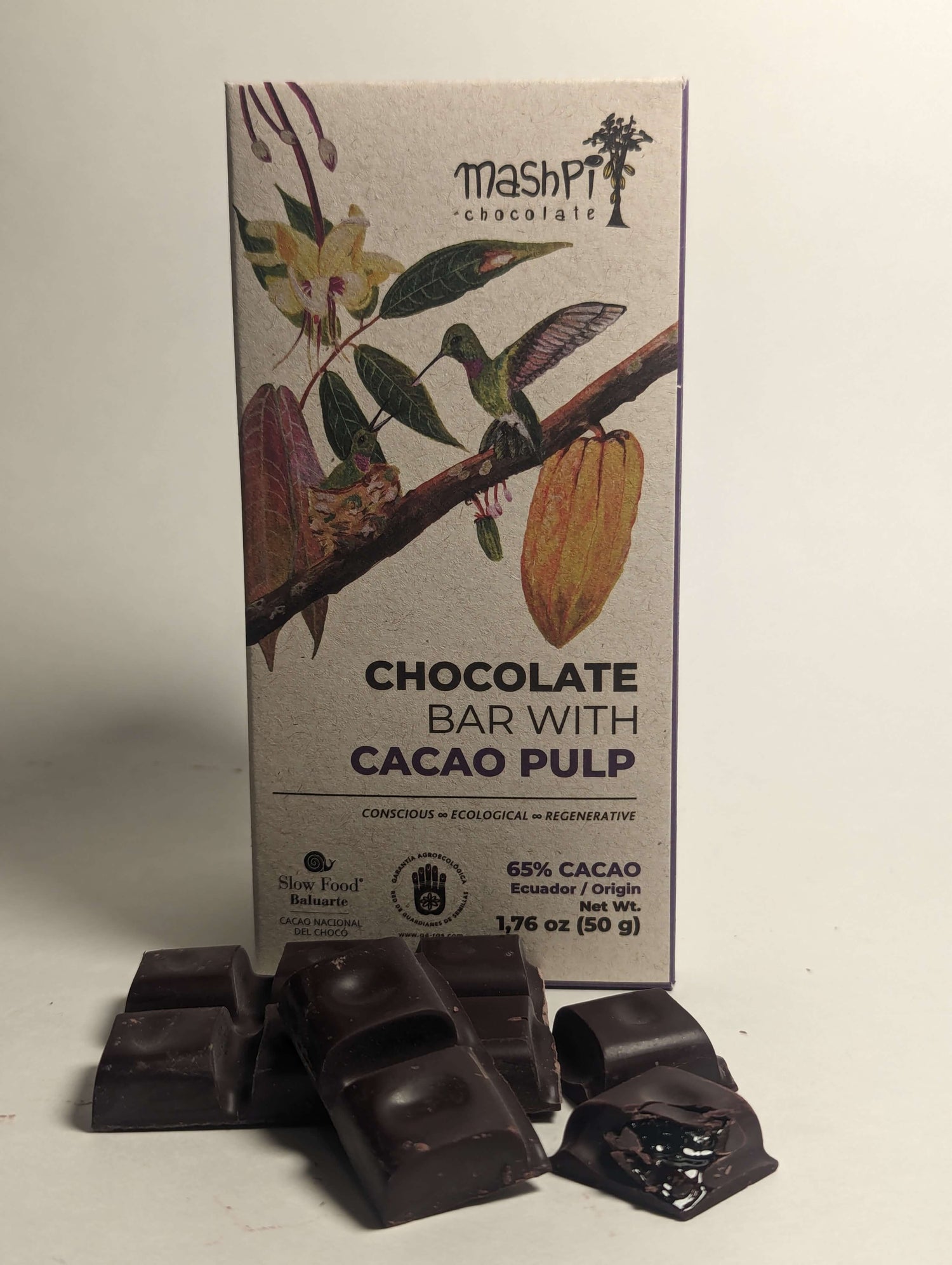 Pulp Filled Bar - Mashpi Chocolate 