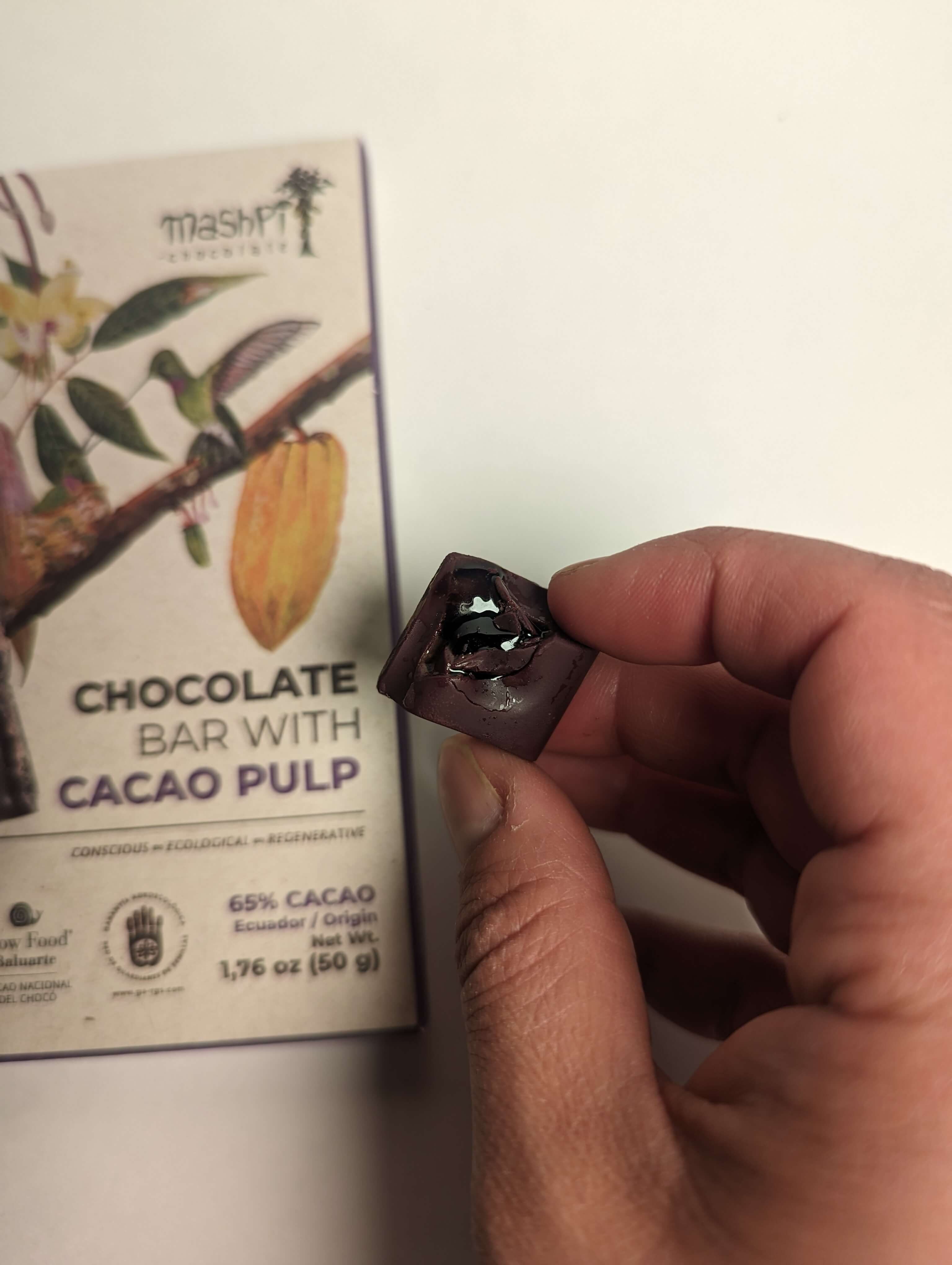 Pulp Filled Bar - Mashpi Chocolate 