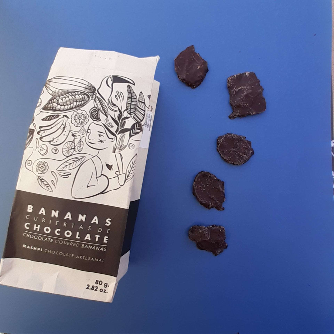 Chocolate covered bananas - Mashpi Chocolate