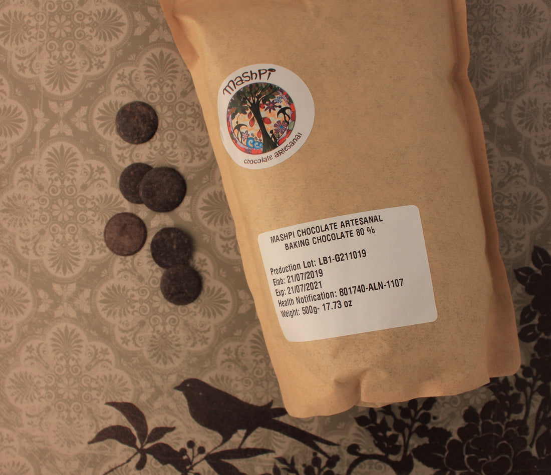 Drops 80% For Baking - Mashpi Chocolate 