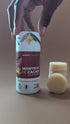 Cocoa Butter container being turned for detail