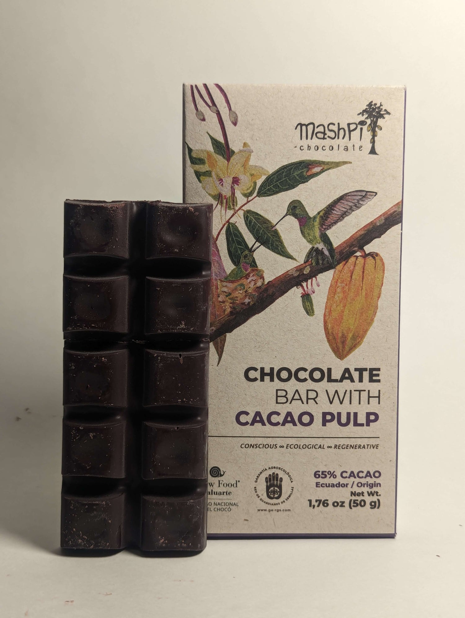 Pulp Filled Bar - Mashpi Chocolate 