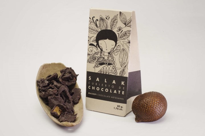 Chocolate covered Salak - Mashpi Chocolate 